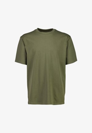 Lindbergh, O-NECK TEE OVERSIZE S/S - Basic T-shirt - dusty army