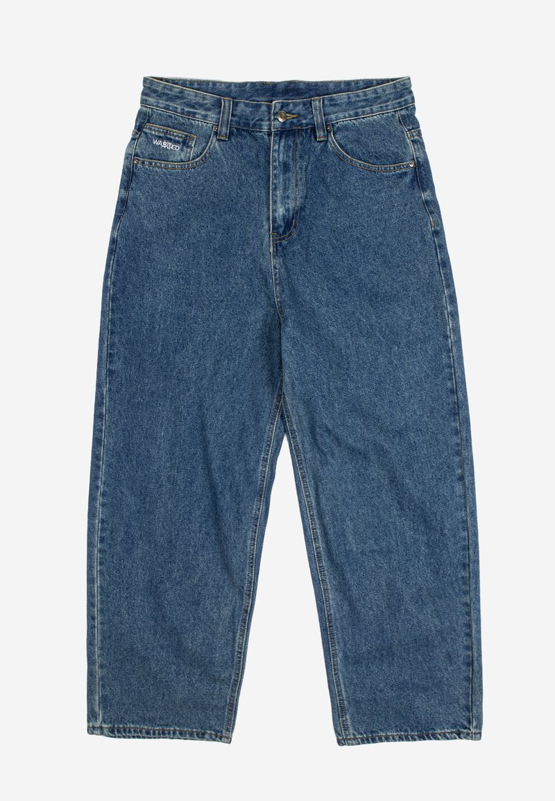 Wasted Paris Wijde jeans lichtblauw denim