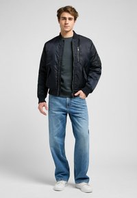 Lee LINED - Giubbotto Bomber - black