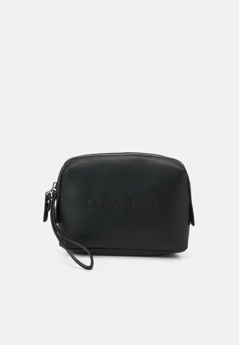 Calvin Klein COMPACT CASE UNISEX Wash bag black Zalando.ie