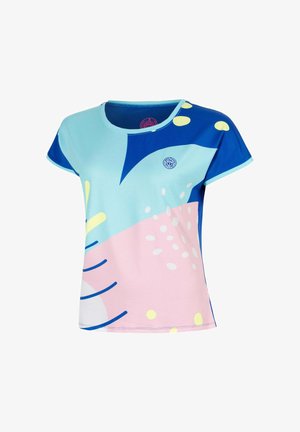 BIDI BADU, T-SHIRT HEY LAGUNA CAPSLEEVE T-SHIRT - Sport T-Shirt - prinzess blue
