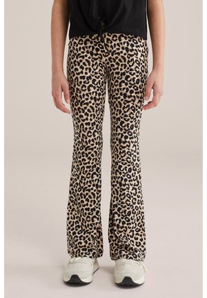 WE Fashion FLARED - Hlače - light brown