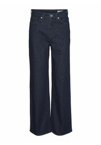 WEIT GESCHNITTEN  - Džinsi ar paplatinātiem galiem - dark blue denim