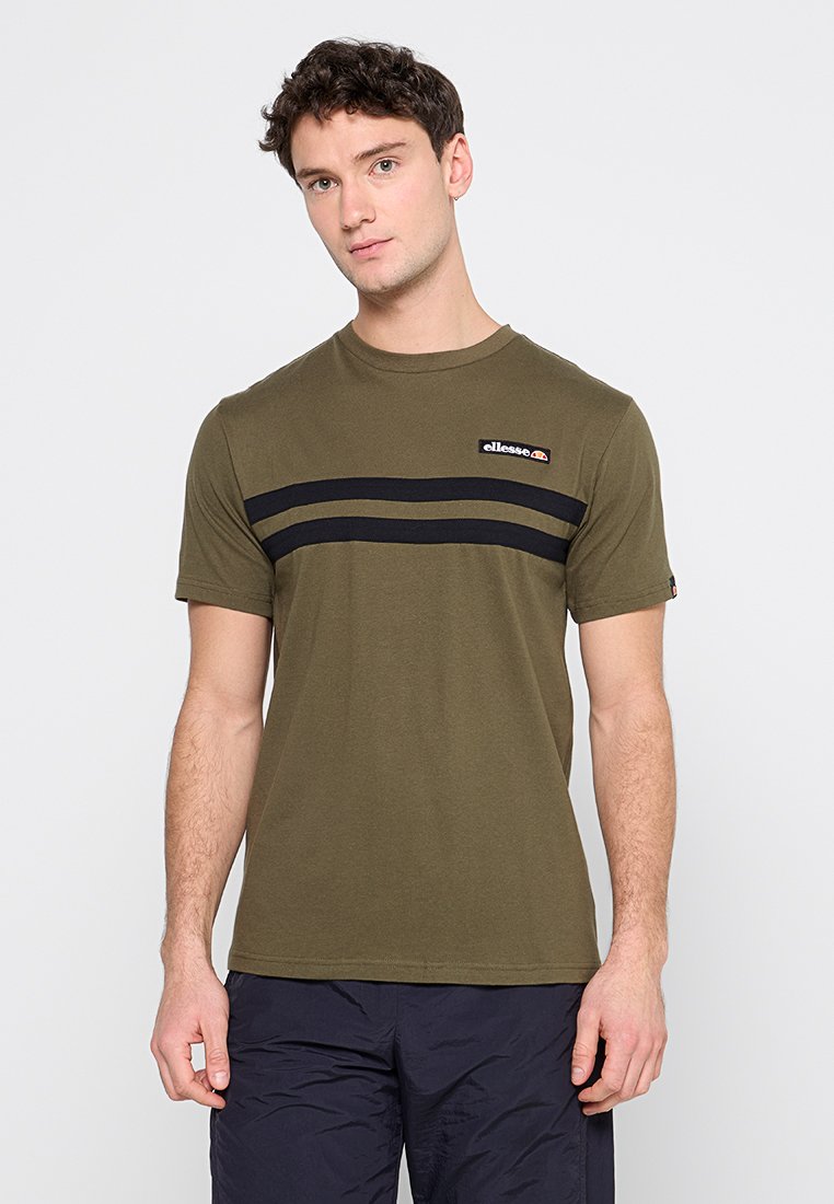 Ellesse T-shirt print kaki