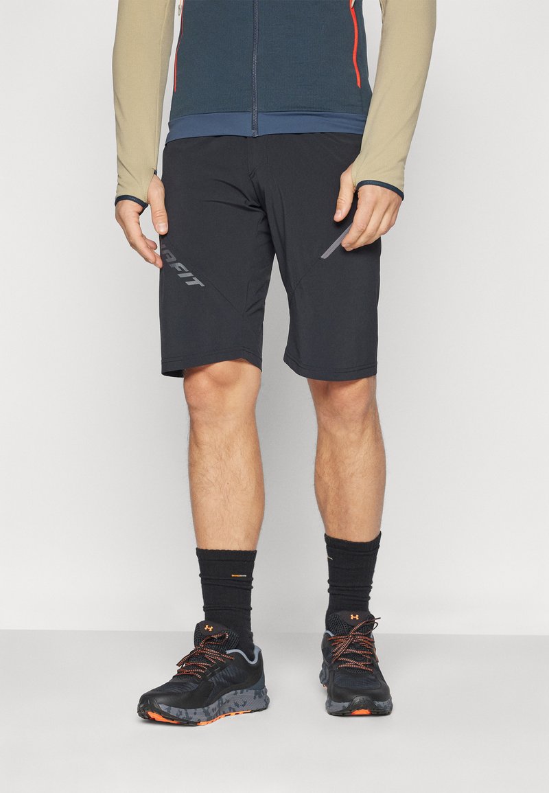 Dynafit - TRANSALPER HYBRID - Friluftsshorts - black out, Förstora