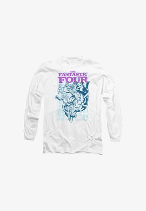 Marvel, FANTASTIC FOUR LINEART HEROIC FIRST FAMILY - Long sleeved top - white