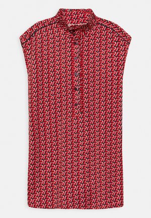 Abito a camicia - bright red