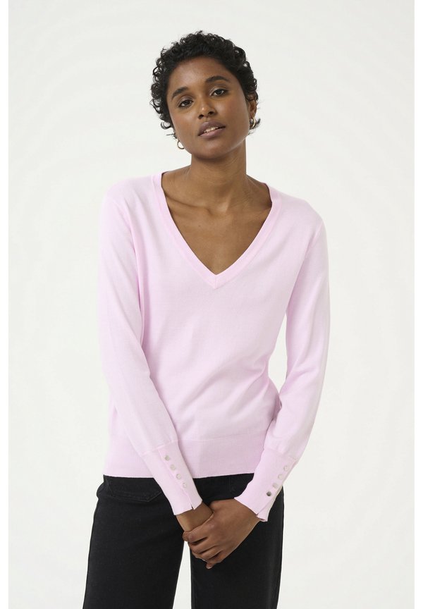 KALIZZA - Strickpullover - lilac snow