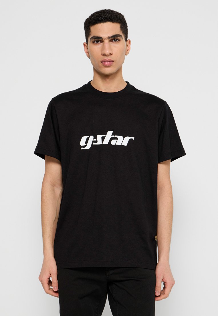 G-Star T-shirt print zwart