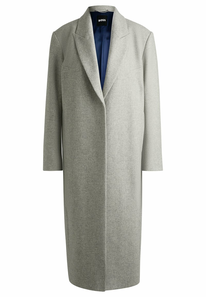 Boss Mantel zilverkleurig
