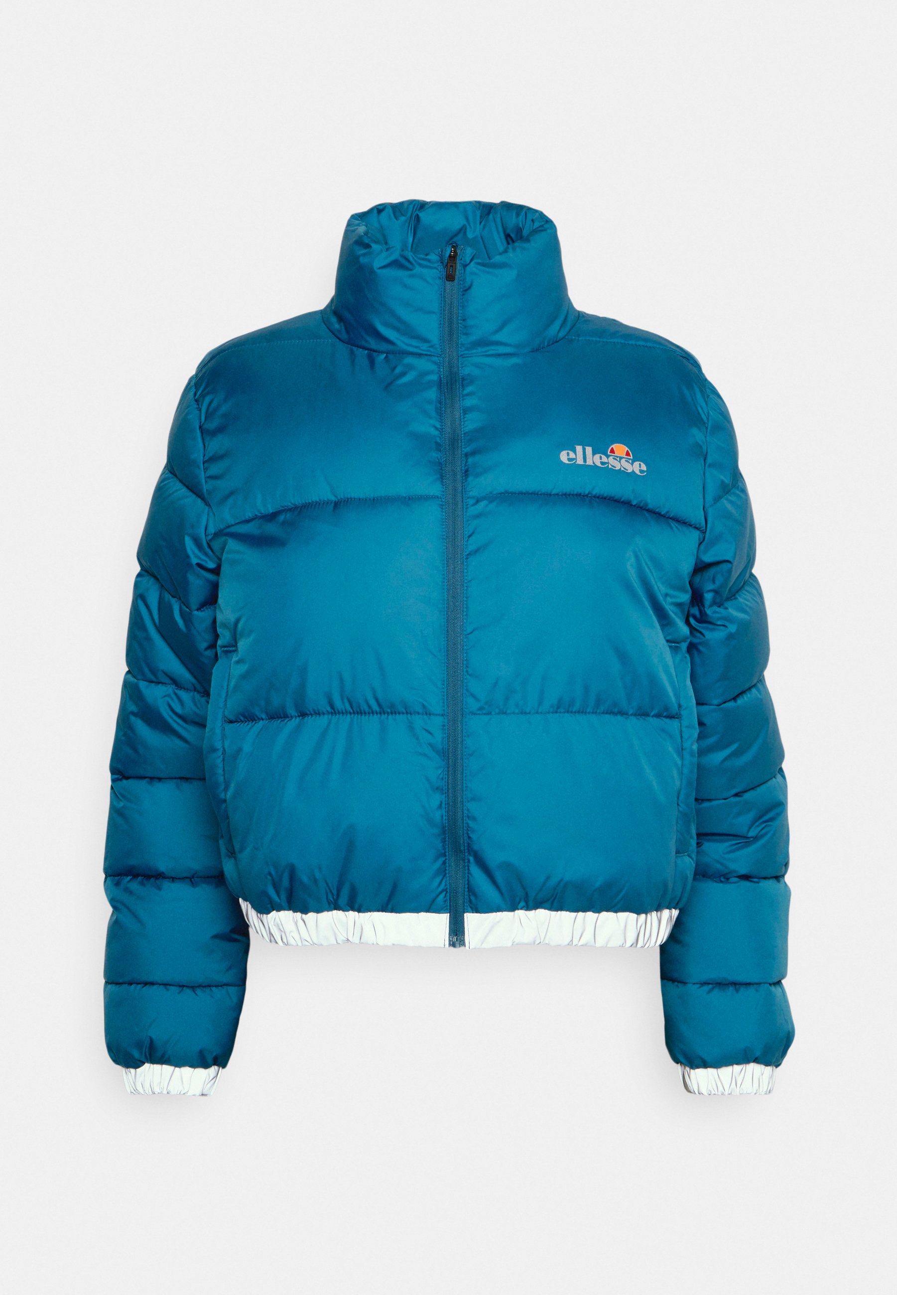 Ellesse Turk Cropped Puffer Jacket Winter Jacket, Women's, Size: 16, Blue
