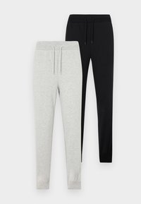 Ikke valgt, mottled light grey/black