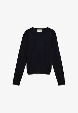 Vero Moda, KNITTED PULLOVER AWCARA KNITTED PULLOVER - Pullover - night sky