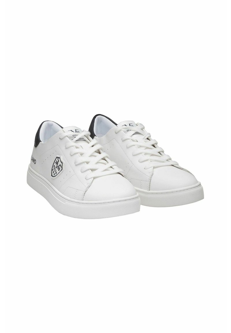 19V69 Italia MILANO - Sneaker low - white navy/weiß - Zalando.de
