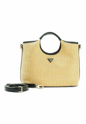 Guess, KIRSTEN MINI SATCHEL - Handtasche - natural black