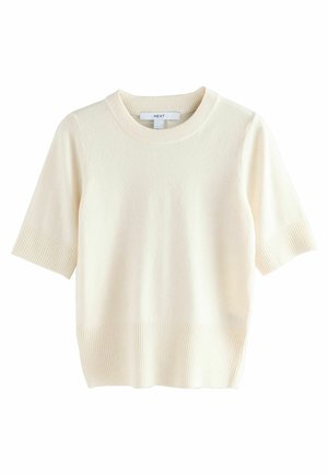 TALL FIT - SUPER SOFT - Tricou basic - ecru