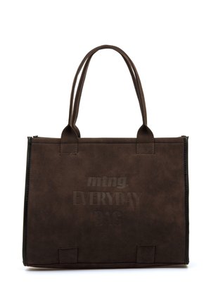 mtng, BOLSO DE MUJER PERY - Borsa a mano - marron oscuro
