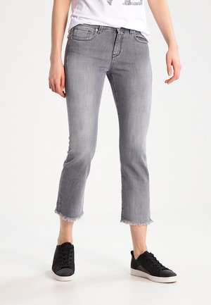 Jean droit - grey denim
