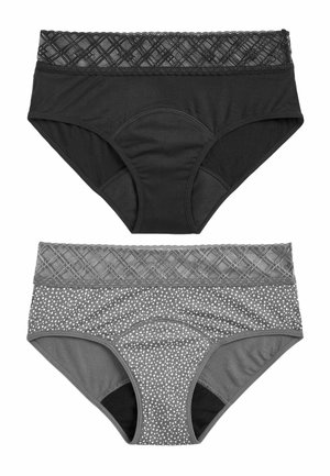 2 PACK - Menštruačné nohavičky - print plain
