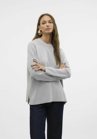 Vero Moda - Jumper - light grey melange Thumbnail Image 1