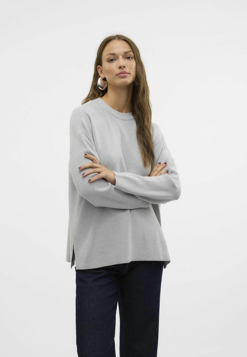 Vero Moda - Jumper - light grey melange, Enlarge