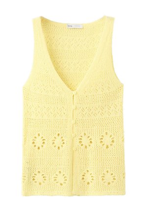 Mango, ADULT - Veste sans manches - yellow