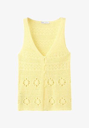 Mango, ADULT - Veste sans manches - yellow