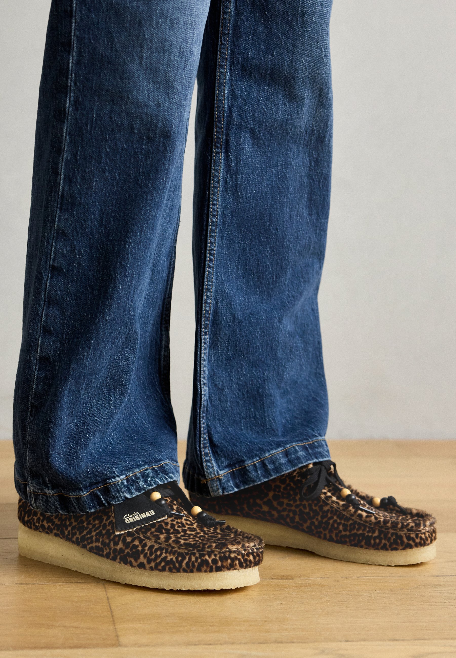 Clarks Originals WALLABEE - Schnürer - leopard print/mehrfarbig