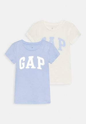 LOGO TEE GIRL 2 PACK - T-shirt imprimé - resolution blue