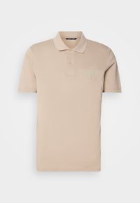 REGULAR FIT IN MERCERIZED WITH PUFFY TIGER PATCH - Pólóing - sand