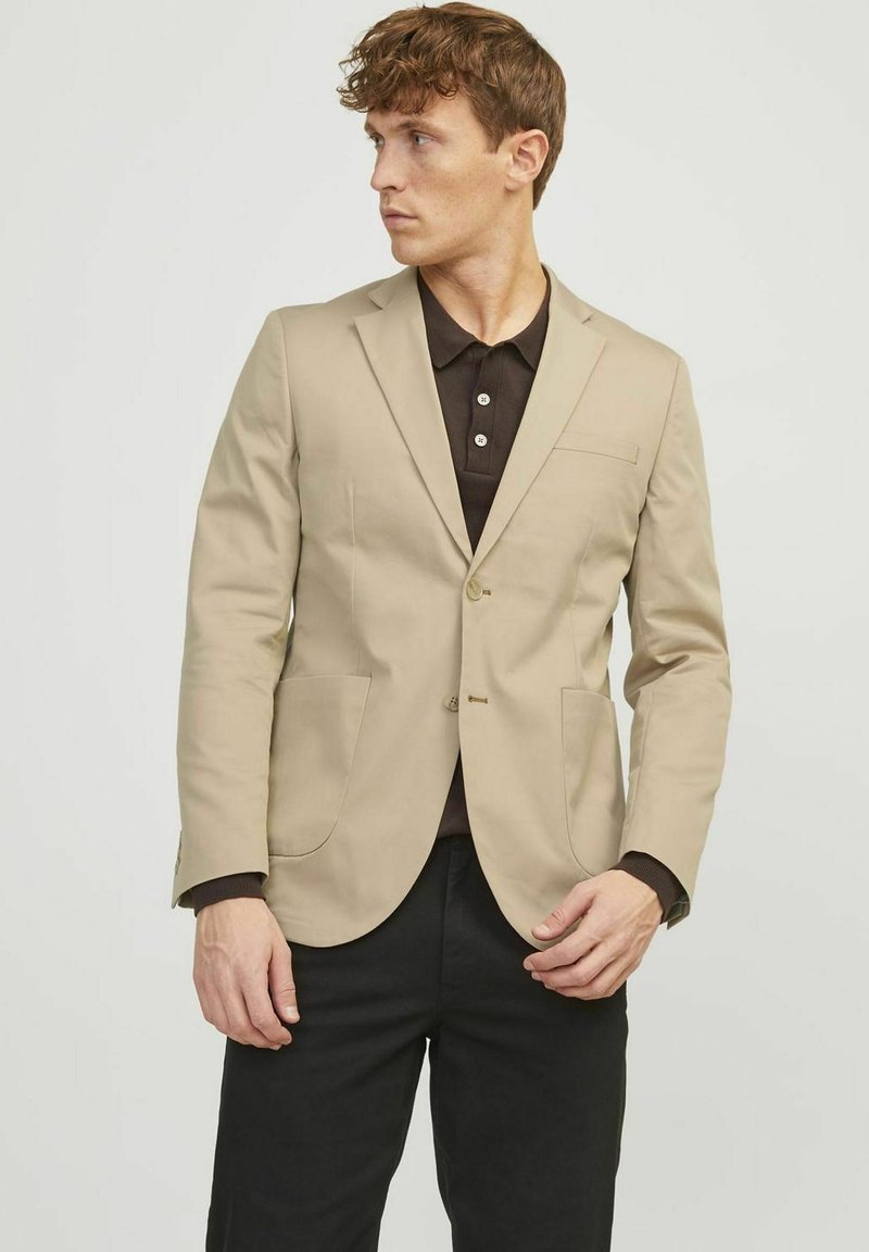 Jack & Jones PREMIUM - EINREIHIGER JPRAUSTIN - Sakko - travertine, Vergrößern