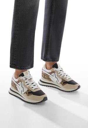 W6YZ YAK - Sneakers basse - weiß grau