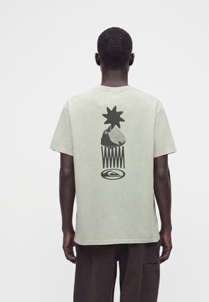Quiksilver, BALANCE UNISEX - T-shirt print - iceberg green