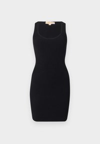 SCOOP TANK DRESS - Obleka/pulover - black
