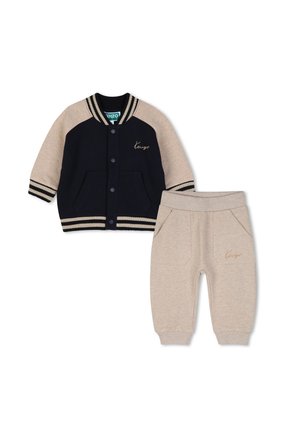 KENZO kids, ENSEMBLE CARDIGAN ET PANTALON - Gilet - biscuit