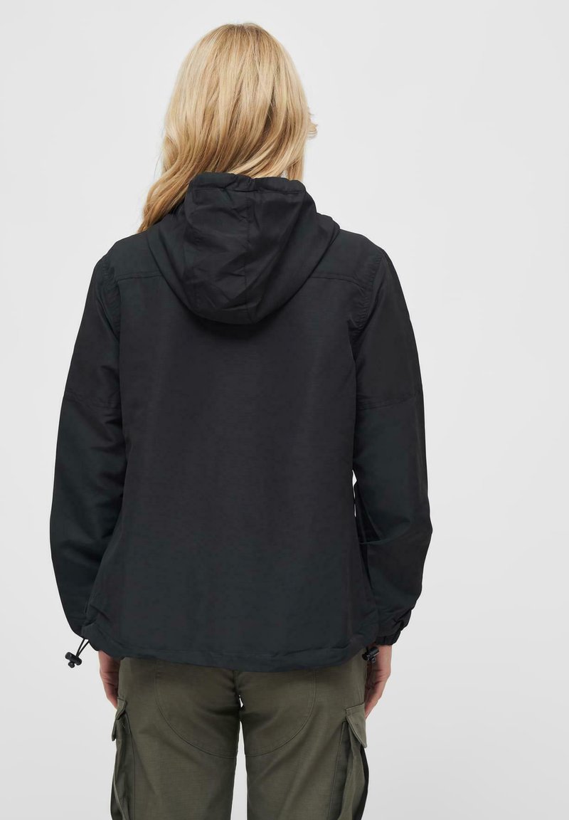 Damen Leichte Jacken | Brandit DAMEN FRONTZIP Windbreaker black/schwarz - KC46240 Damen Leichte Jacken | Brandit DAMEN FRONTZIP Windbreaker black/schwarz - KC46240