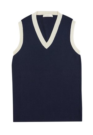 Slowear ZANONE - Top - blue silver