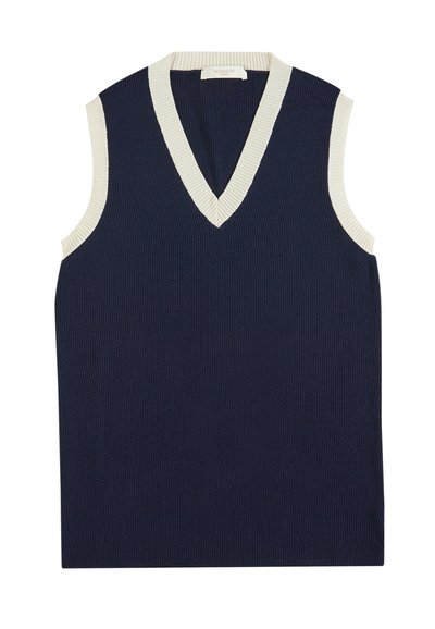Slowear ZANONE - Débardeur - blue silver