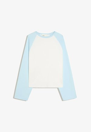 Bershka, TSHIRT - Top s dlhým rukávom - white