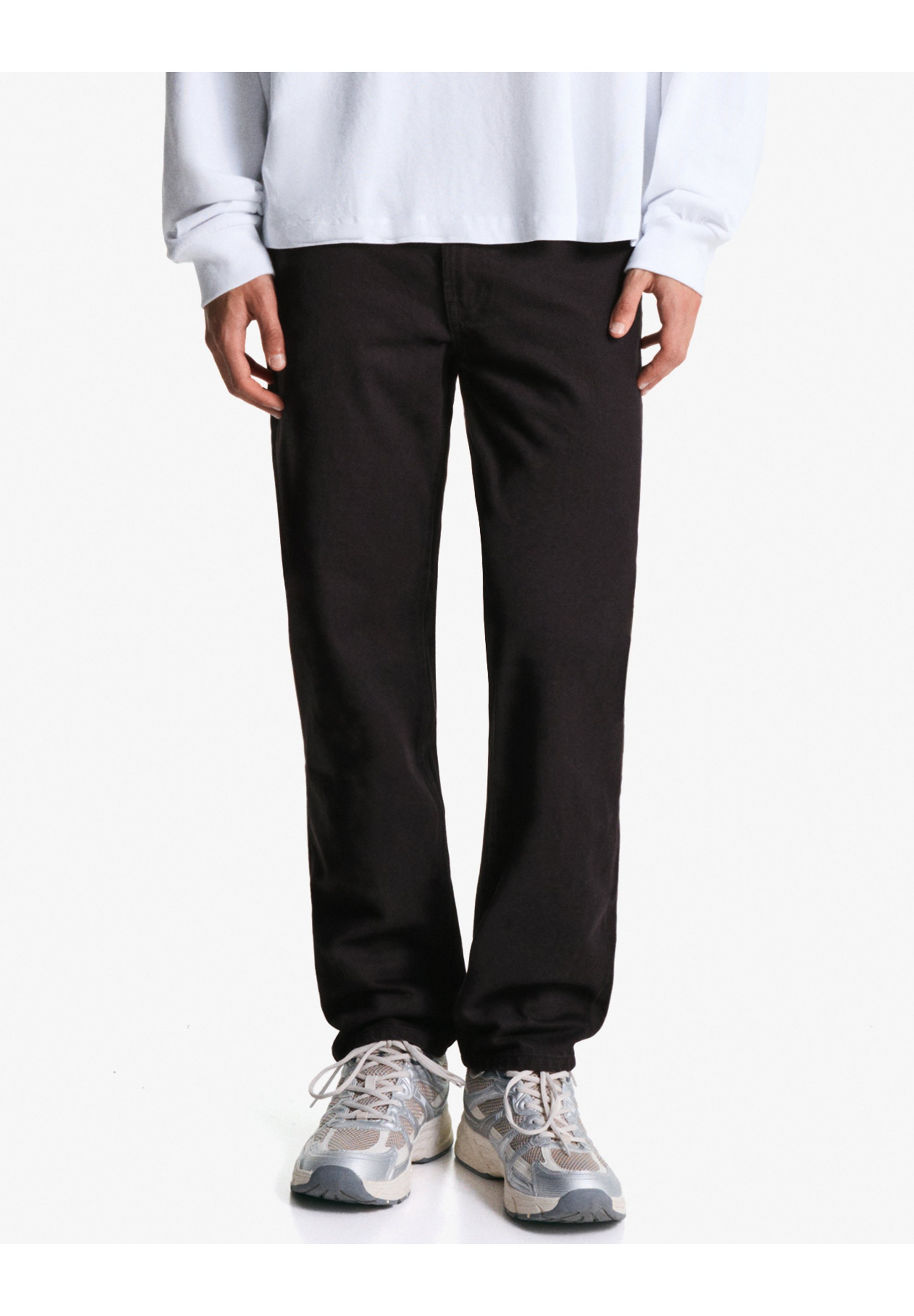 Jeans Straight Pantaloni Larghi Uomo Bershka Bershka Jeans A