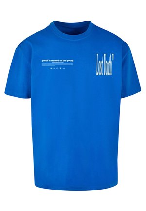 UNISEX HEAVY TEE ICON  - T-shirt con stampa - blue