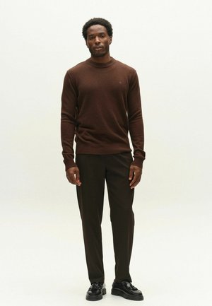 Gabba, GABTOKOTA ELEMENT AICO LS KNIT - Strickpullover - brown slate