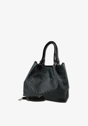 DrachenLeder UMHÄNGE - Handbag - schwarz