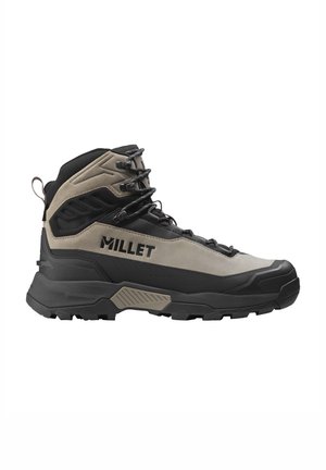 Bottines à lacets - beige