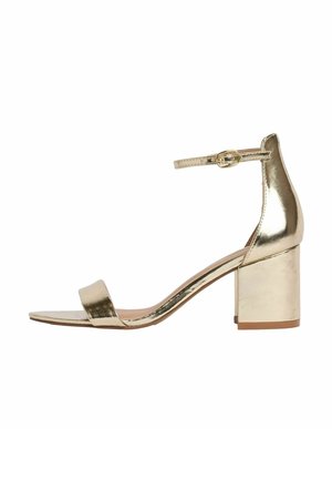 Friends Like These WIDE FIT - MID BLOCK - Sandalai - gold