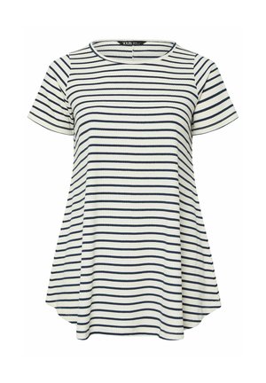Yours Clothing, JERSEY TOPS - T-shirt con stampa - white