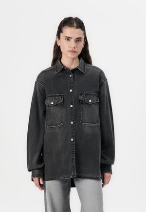 Replay SHIRT - Overhemdblouse - dark grey