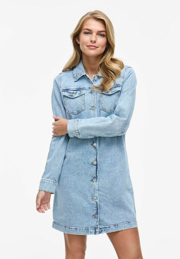 VIJAF KURZES - Jeanskleid