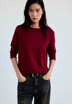 Mango, ADULT - Pullover - maroon