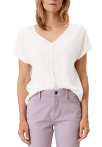 s.Oliver MET EEN LOOSE FIT - T-shirt print - off white